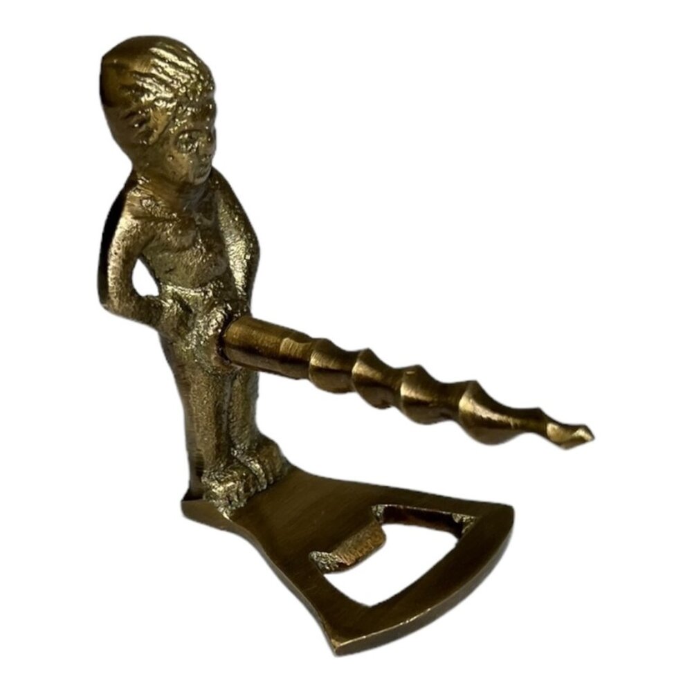 Brass Male "Member" Cork‎ Screw